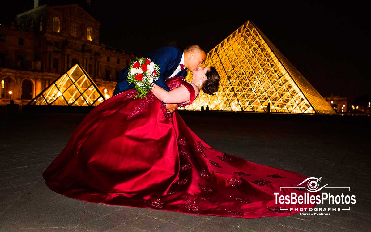 Photographe mariage Paris, séance couple shooting photo de mariage à Paris