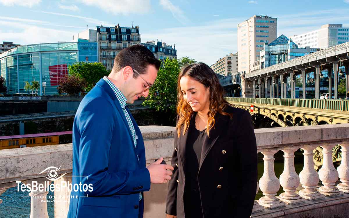 Photographe de fiançailles à Paris