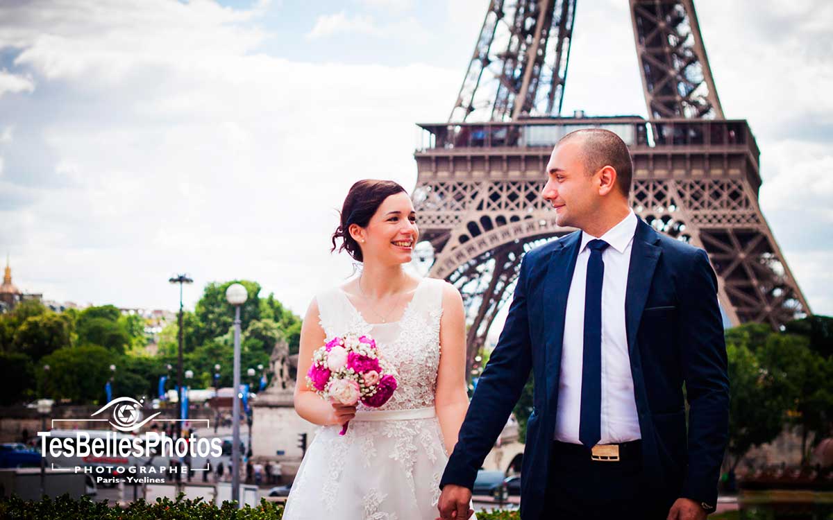 Photographe mariage Paris, photographe Paris photo couple mariage en lifestyle