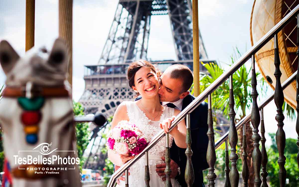 Séance photo couple Paris, photo de couple mariage Paris, photographe couple Paris mariage