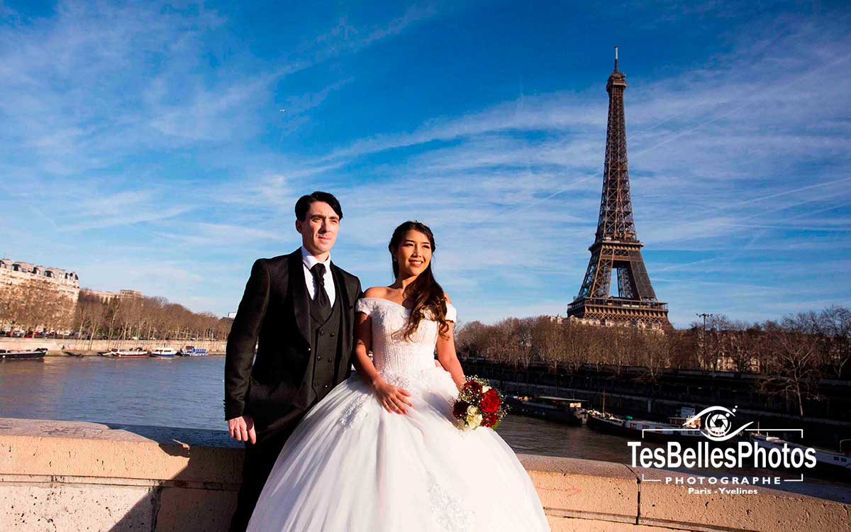 Shooting pre-wedding Paris, photos de couple pre-wedding Paris