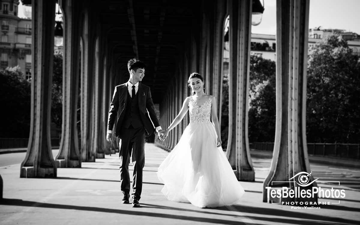 Photographe pre-wedding à Paris – séance pré‑mariage romantique