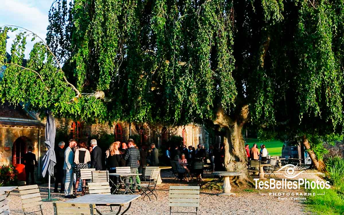 Reportage photo de réception au Domaine de l'Abbaye des Vaux de Cernay