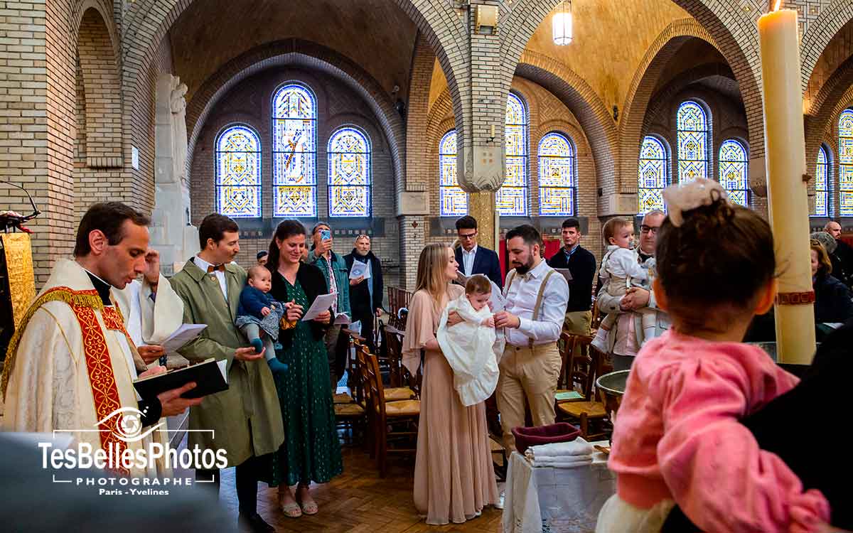 Photographe de baptême à Pontault-Combault - reportage de baptême