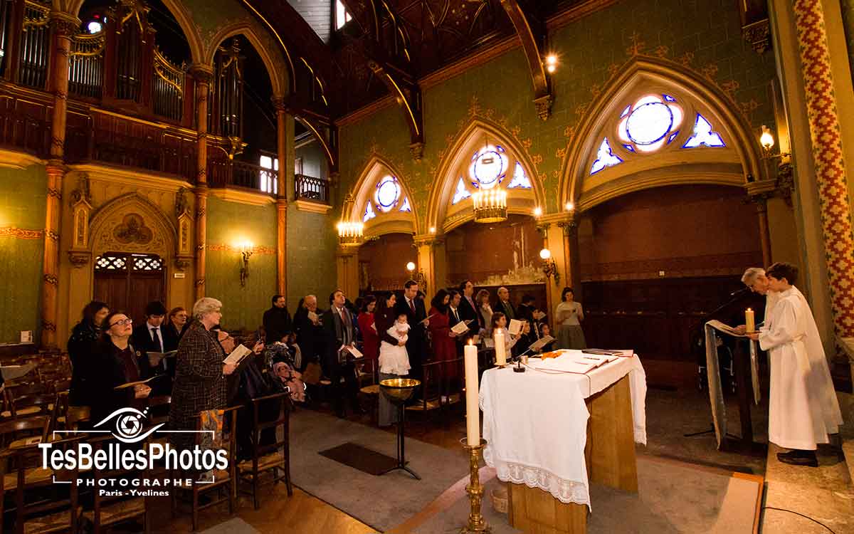 Photo de baptême à Paris – reportage de baptême Paris