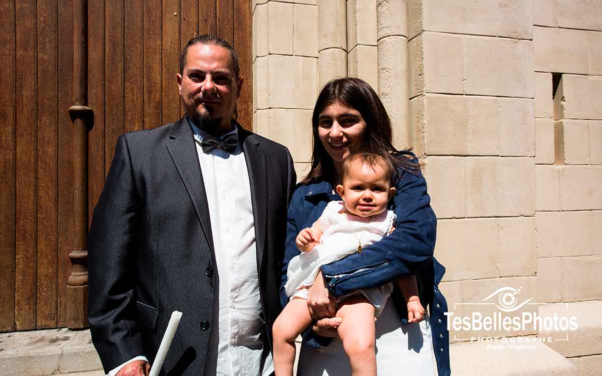Reportage photo baptême au Raincy