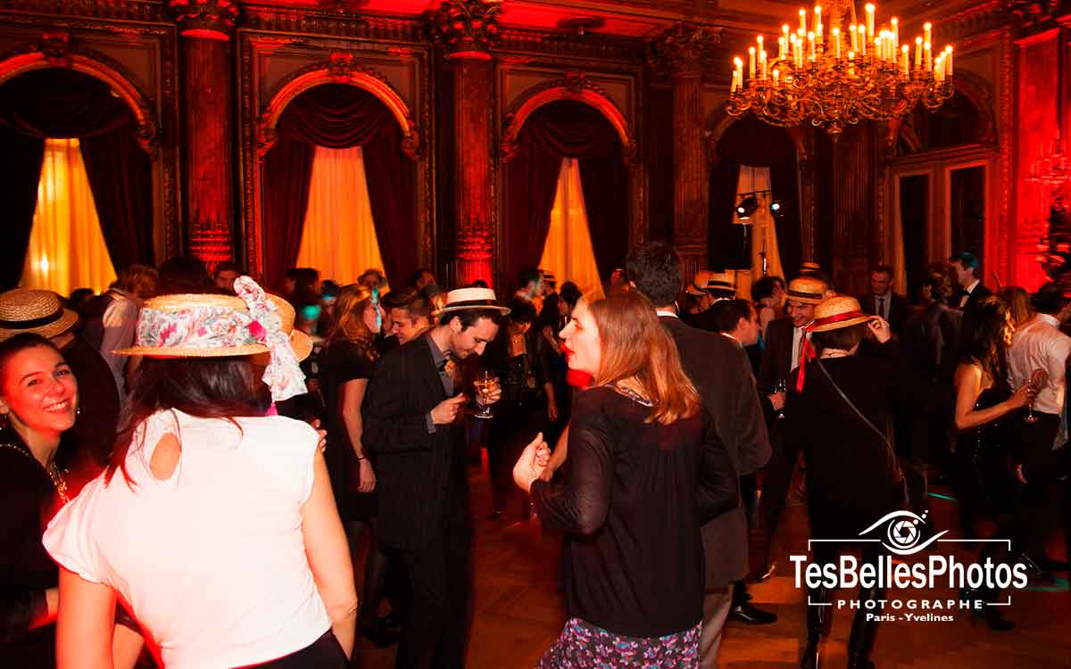 Photo reportage soirée de gala dansante à Paris
