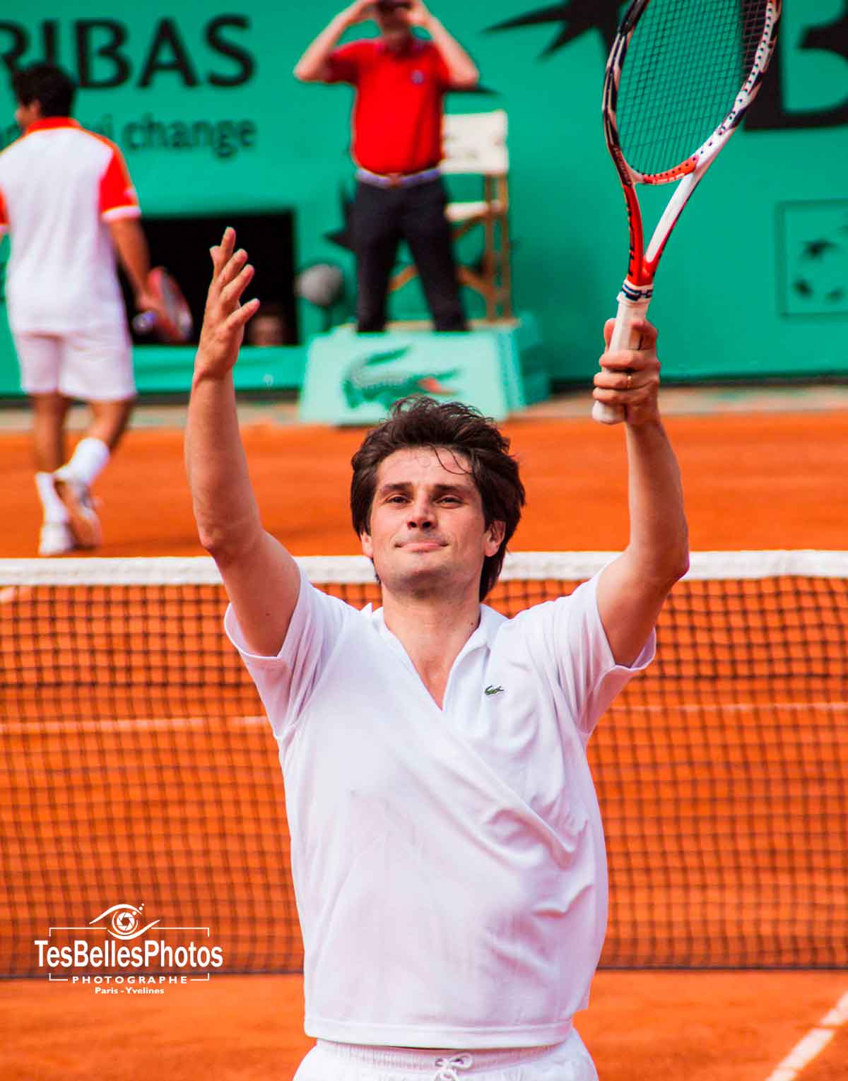 Photo Arnaud Boetsch à Roland Garros Paris en 2010