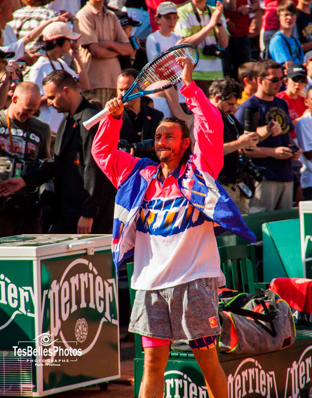 Photo le DJ français Bob Sinclar à Roland Garros Paris en 2010
