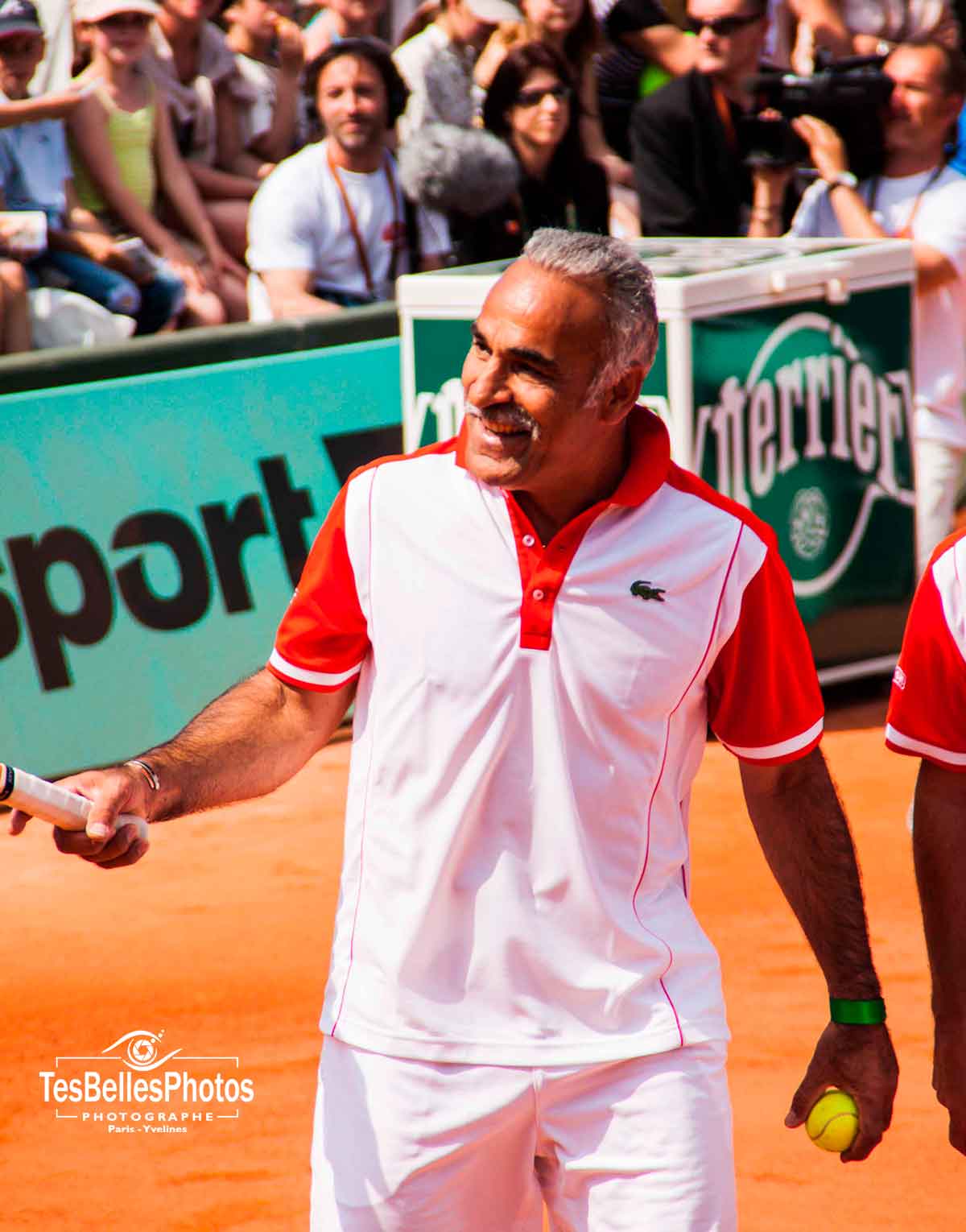 Photo Mansour Bahrami Roland Garros Paris 2010