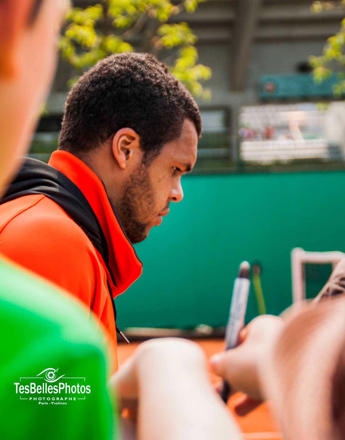Photo Roland Garros Paris, photo des fun de Jo-Wilfried Tsonga