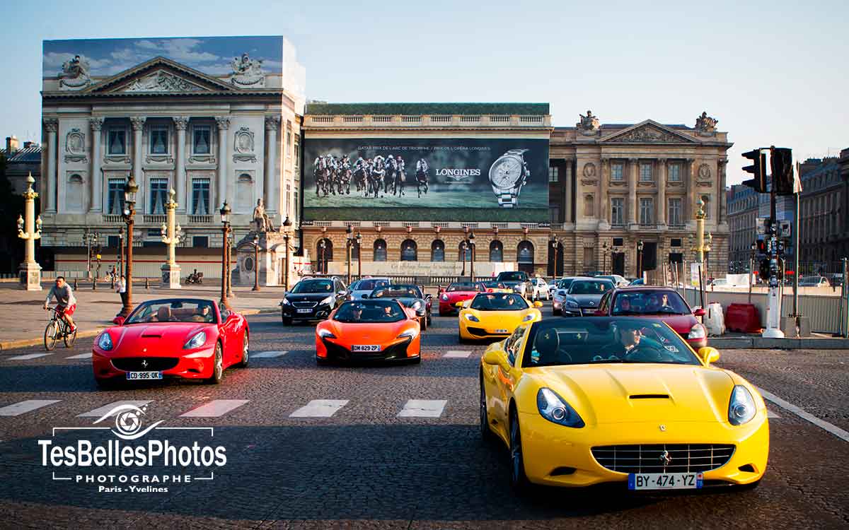 Entreprise location voiture de course de luxe Fast and Precious France Paris