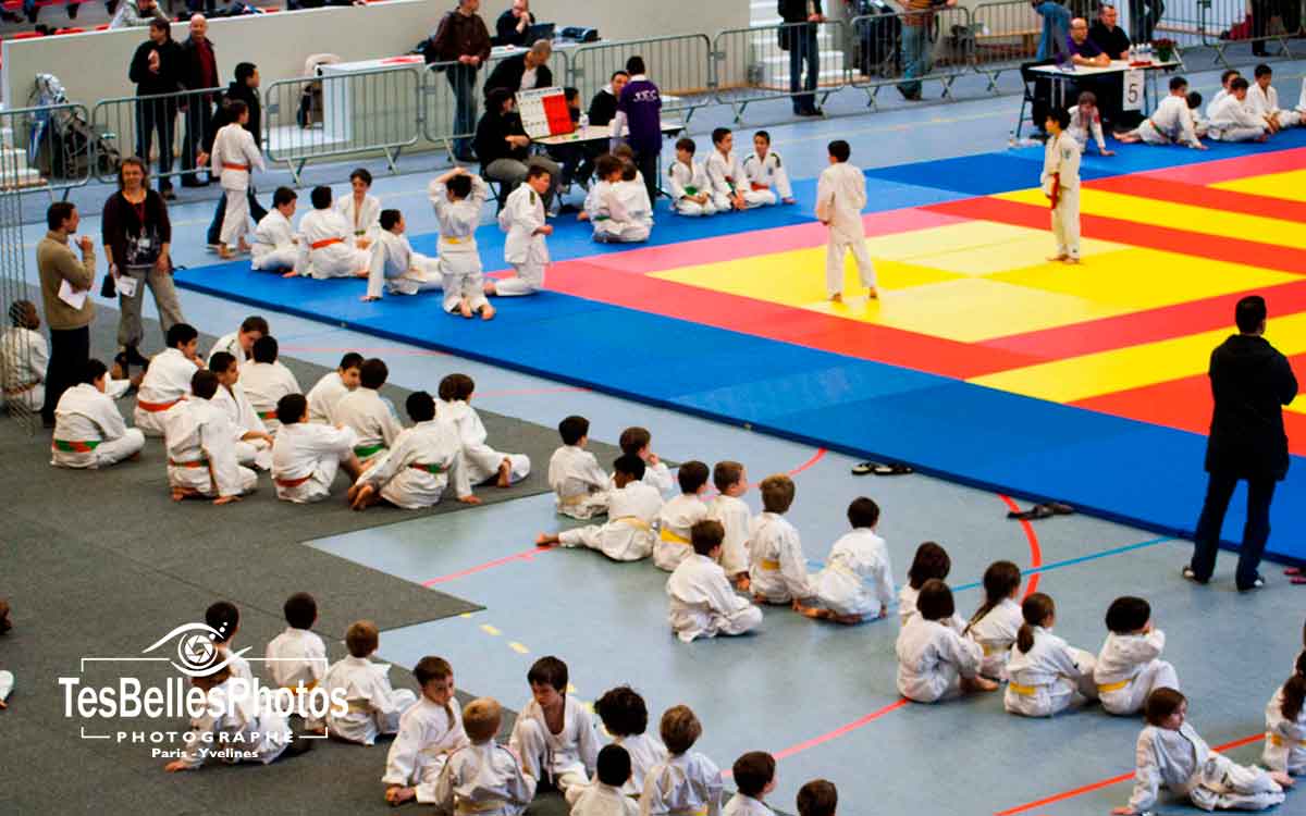 Reportage photo de Judo à Plaisir