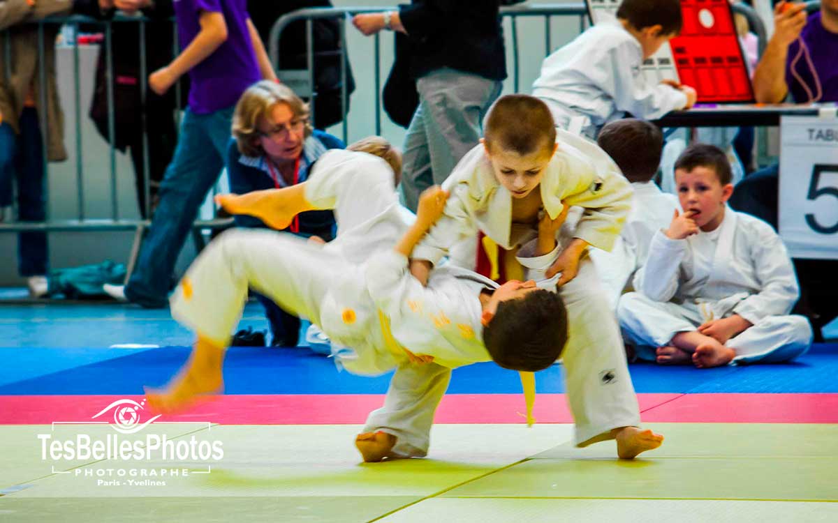 Photographe sportif judo en Yvelines