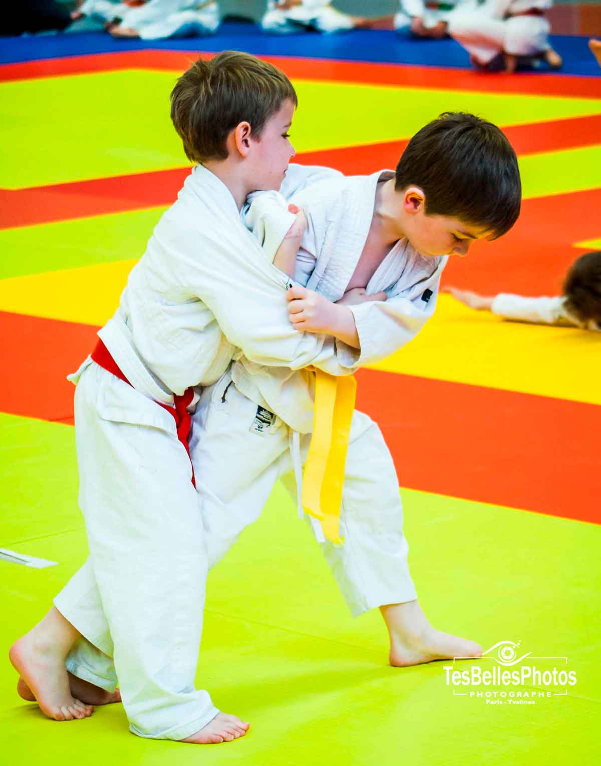 Photo reportage judo en Yvelines