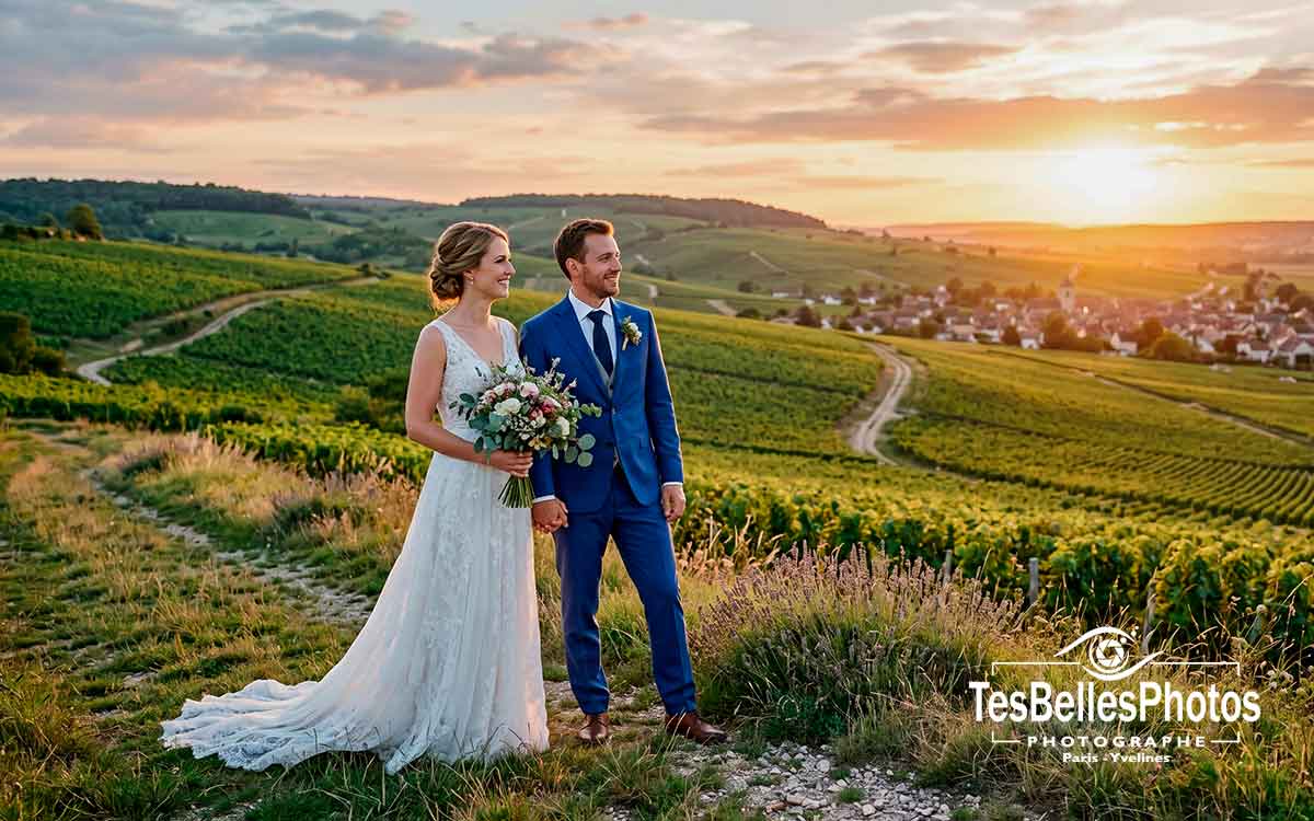 Photographe de mariage à Reims – reportage photo de mariage élégant