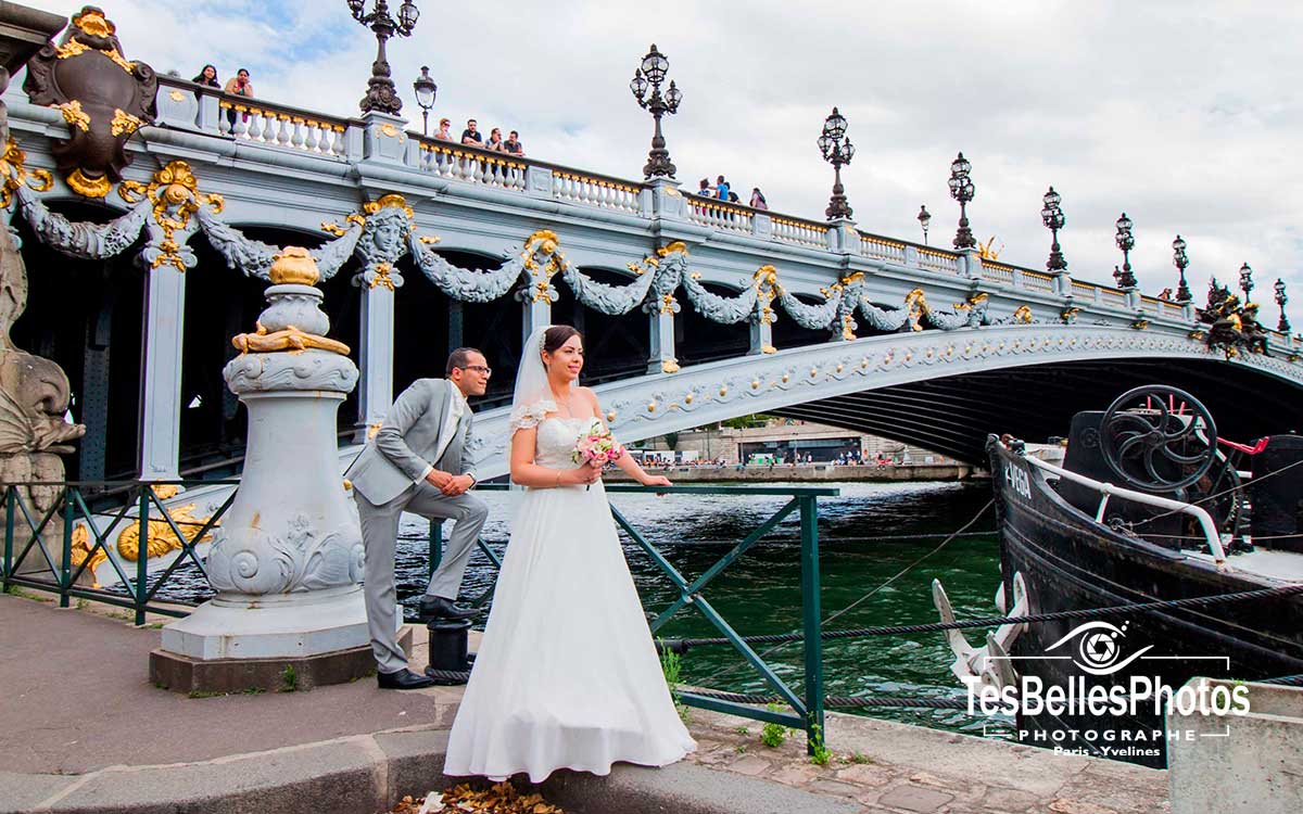 Photographe de mariage Paris, photo couple oriental Paris
