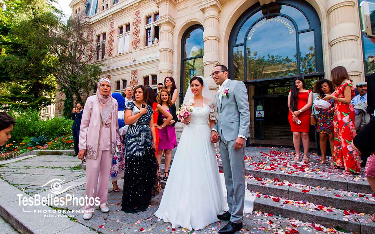 Photographe de mariage oriental à Paris, reportage photo mariage Paris 12e