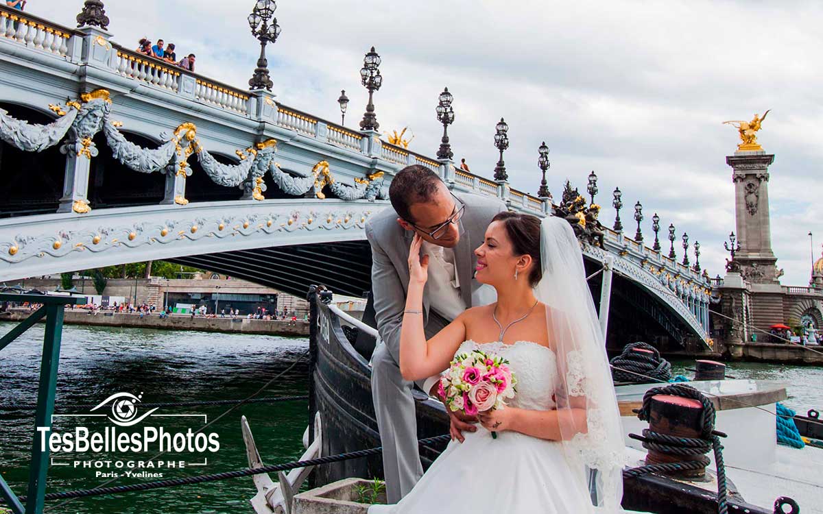 Photos de mariage Paris, shooting photo de couple oriental à Paris