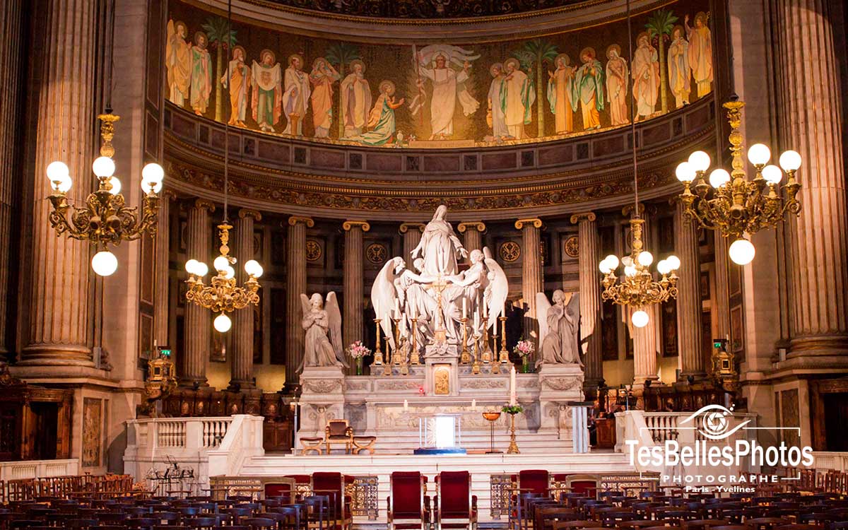 Photo d'église de la Sainte Madeleine à Paris 8ème arrondissement
