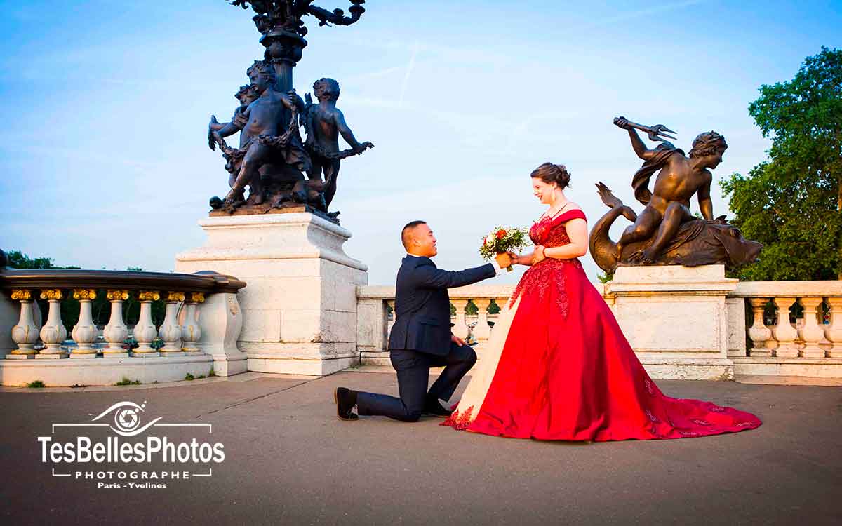 Reportage complet photo et vidéo pour mariage chinois à Paris