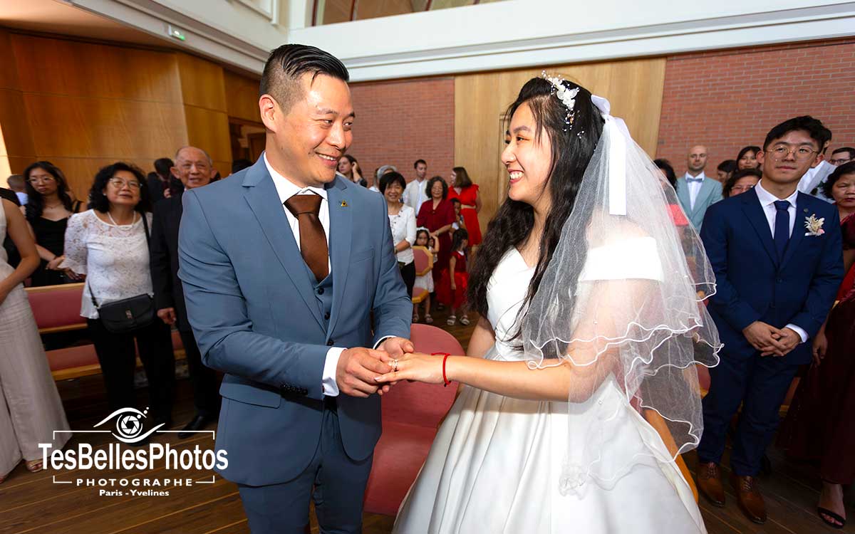 Photographe de mariage chinois à Évreux – reportage photo authentique et naturel