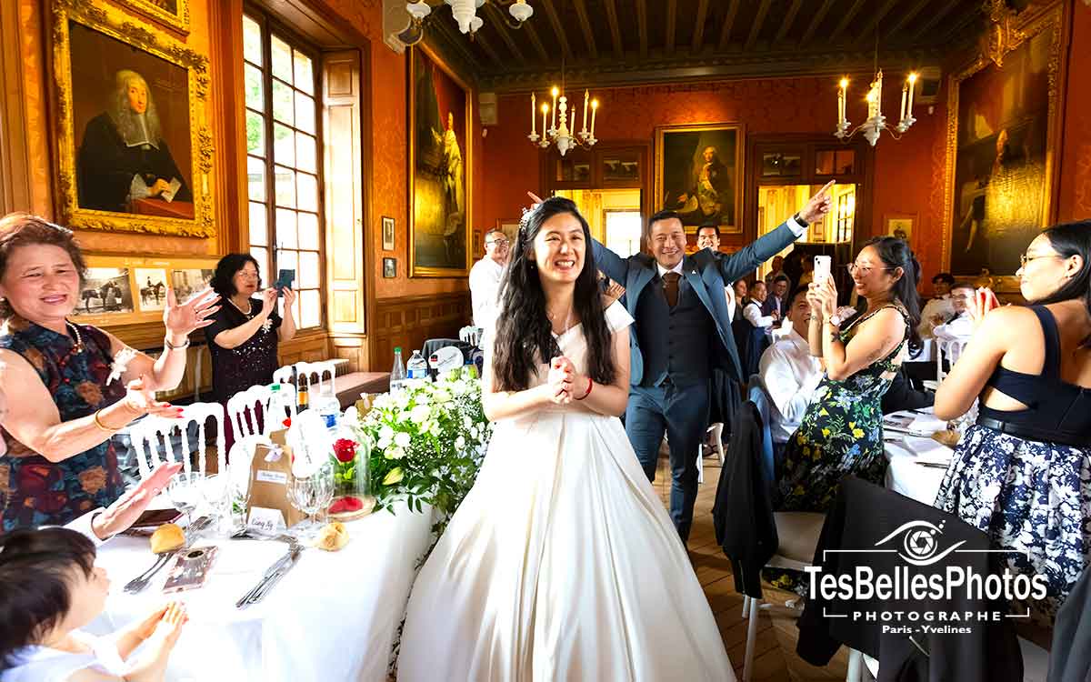 Photographe professionnel de mariage chinois à Santeny – photos et vidéos complètes