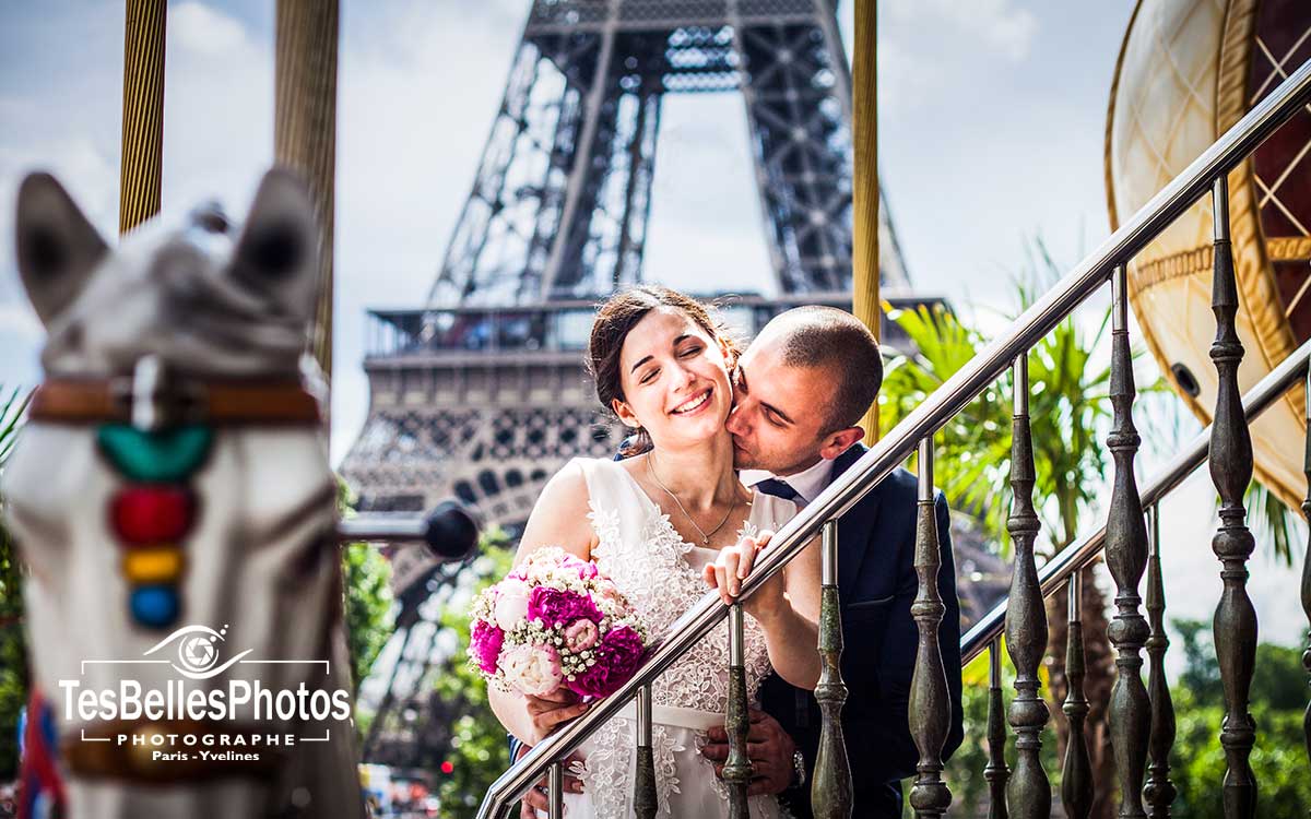 Photographe mariage Paris – images naturelles et authentiques à prix avantageux