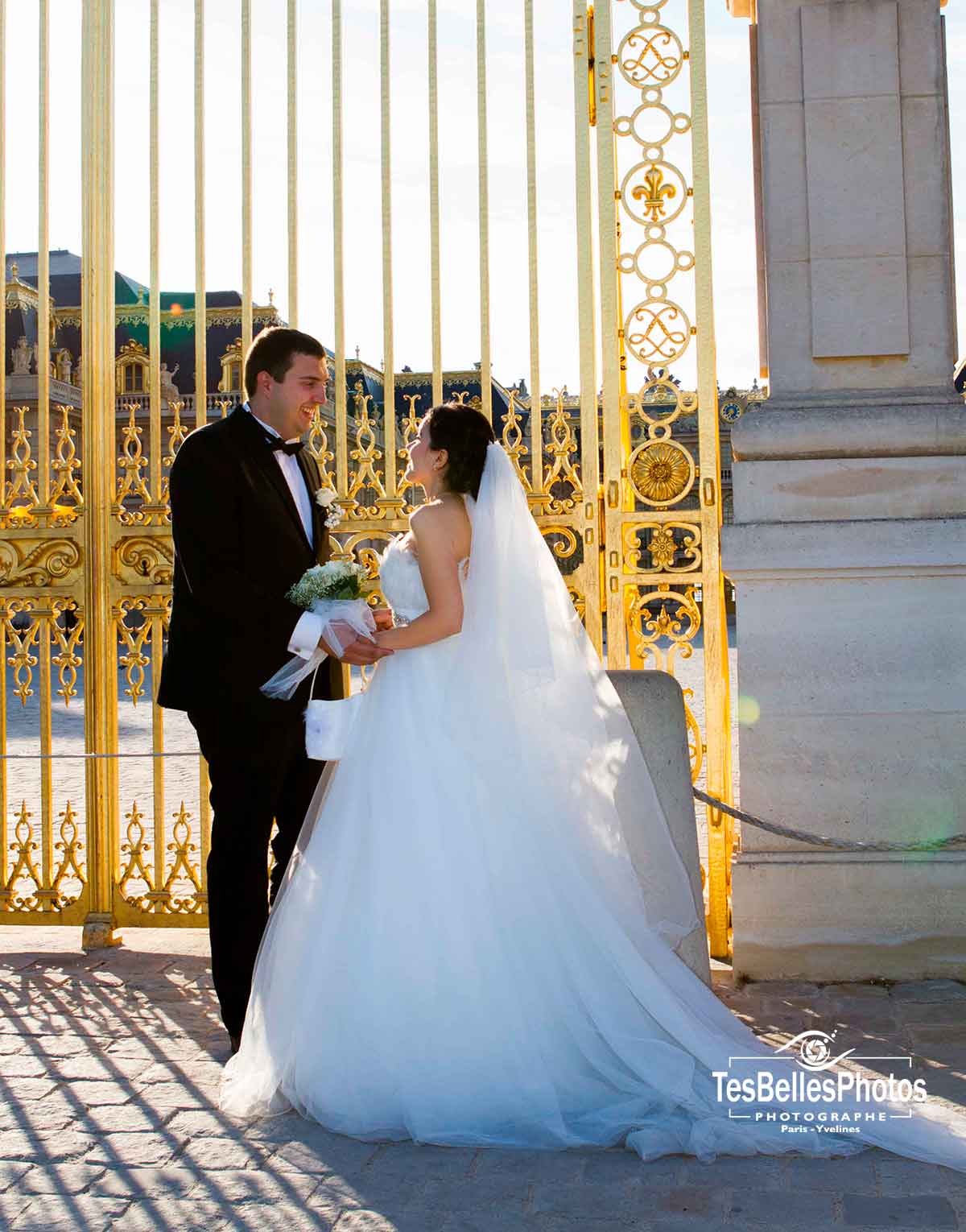 Photo de mariage à Versailles, photographe de mariage Versailles