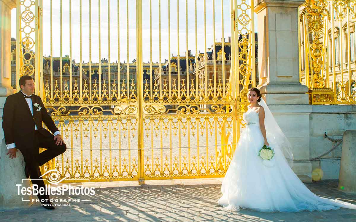 Photo mariage Versailles, photographe mariage Versailles