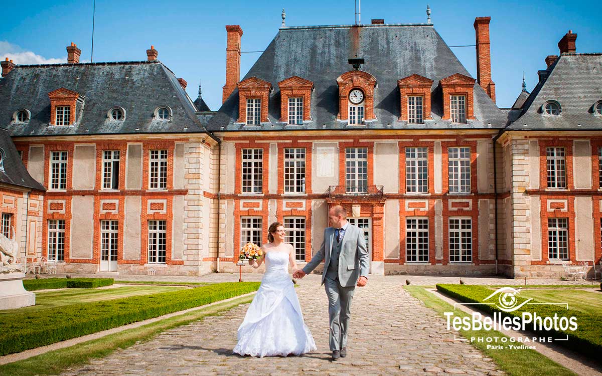 Photographe mariage Château de Breteuil Yvelines