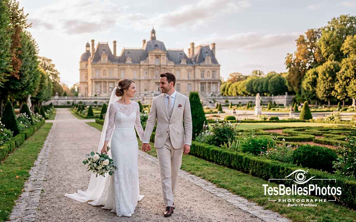Photographe mariage Yvelines – mariage élégant à Maisons-Laffitte