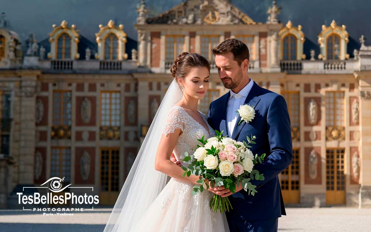 Photographe mariage à Maisons-Laffitte – séance couple au château de Maisons-Laffitte