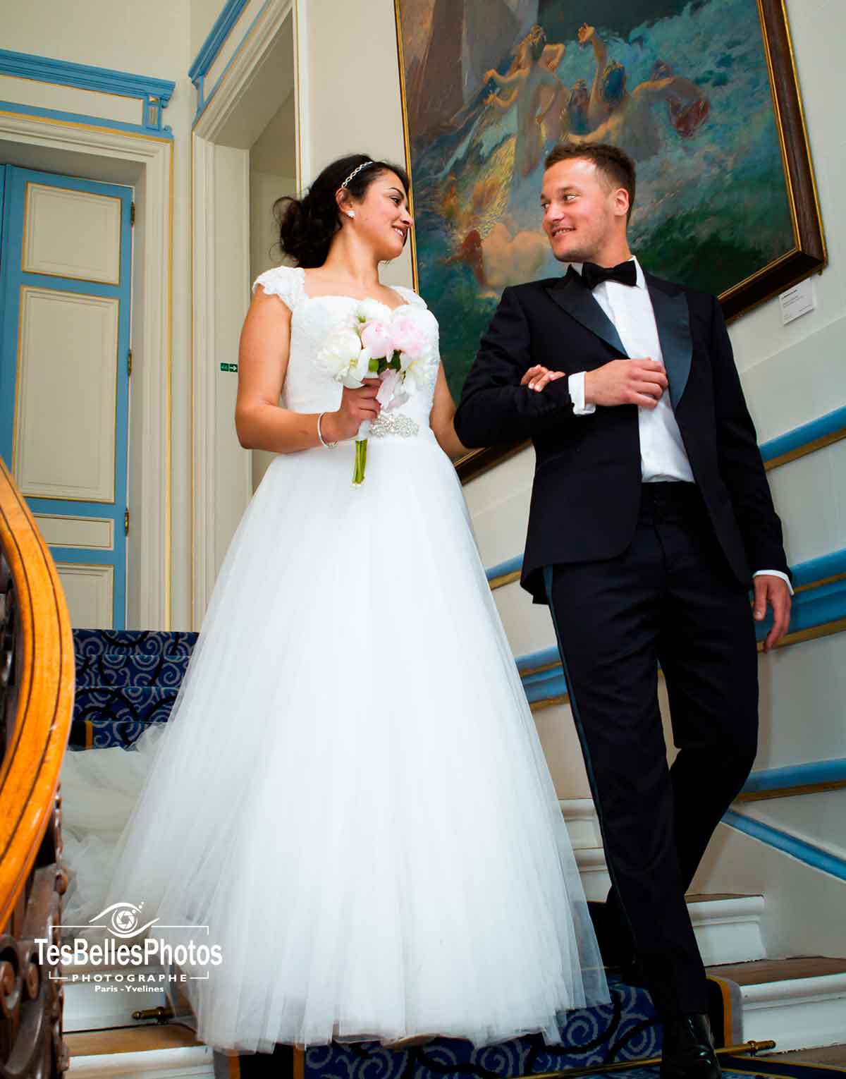 Photo mariage civile Saint-Cloud