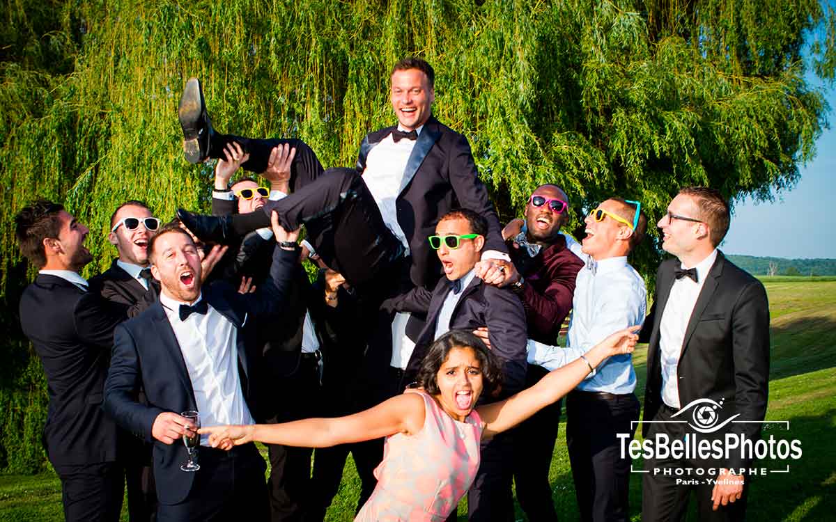 Photographe mariage Aincourt, photo mariage Domaine de Brunel