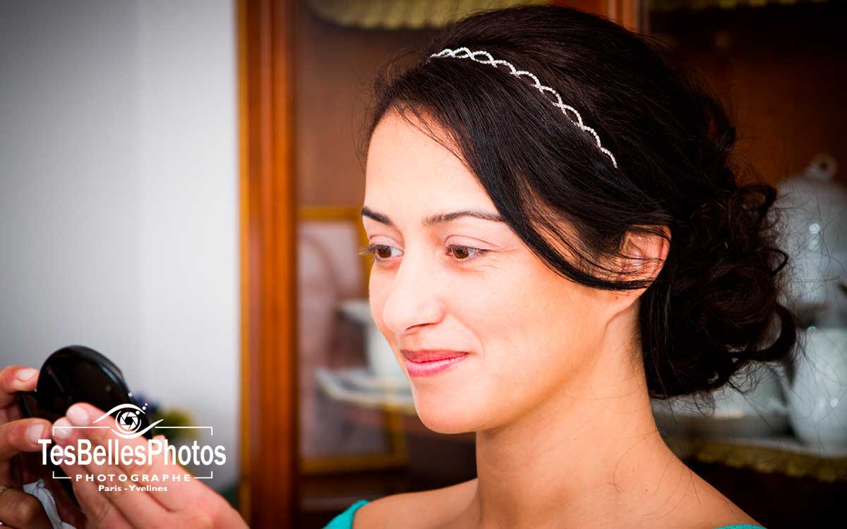 Photo préparatifs mariage Saint-Cloud Hauts-de-Seine