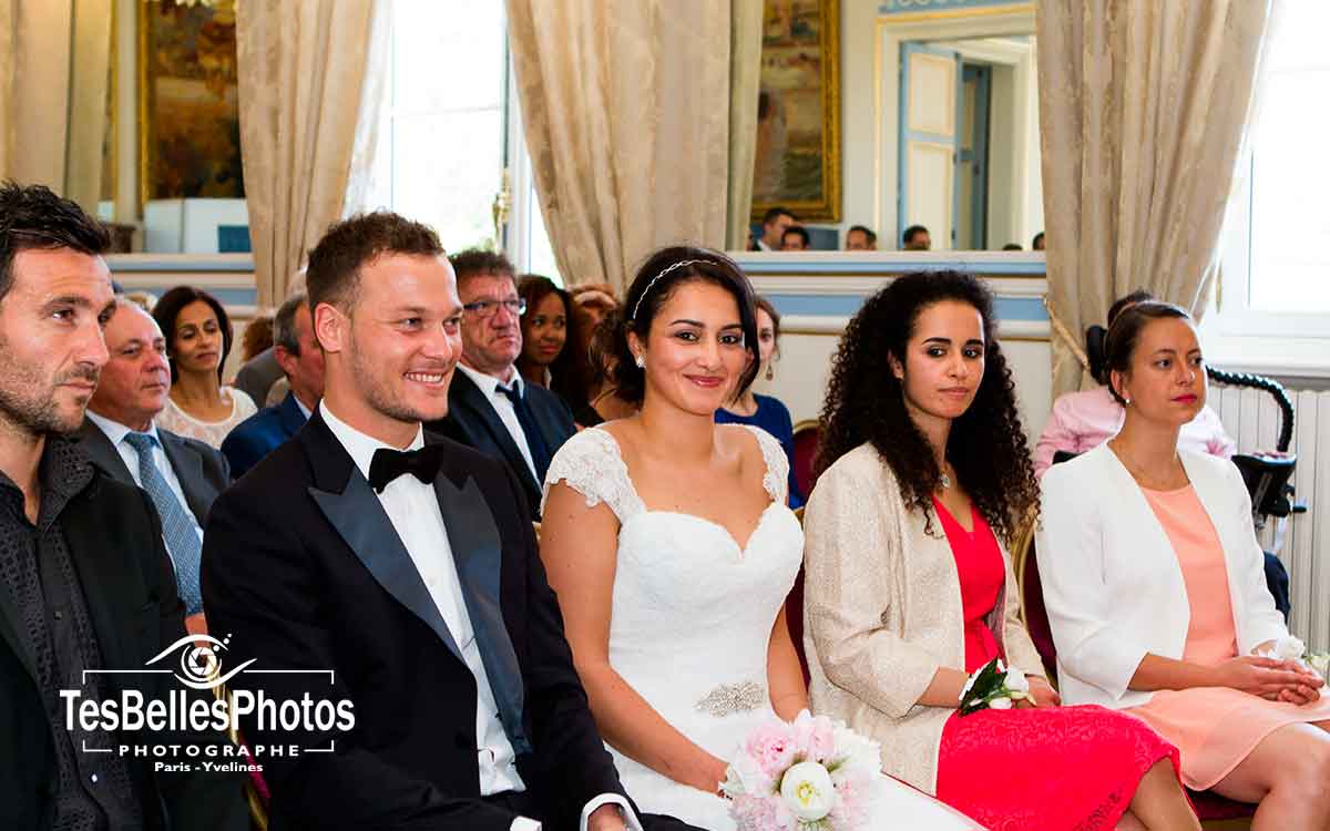 Photo mariage à la mairie Saint-Cloud, photographe mariage à Saint-Cloud