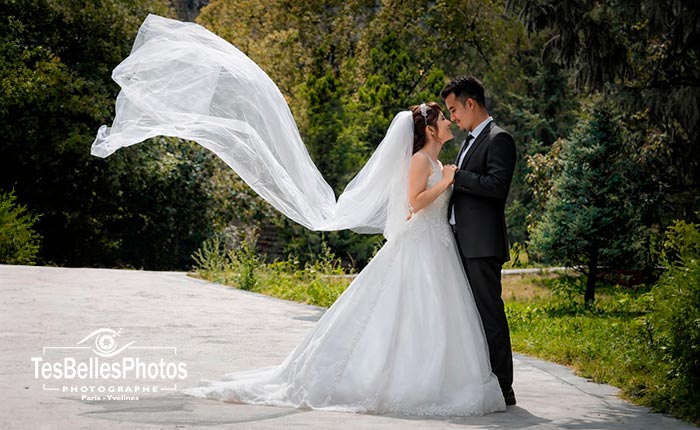 Photographe de mariage chinois, reportage photo de mariage chinois traditionnel