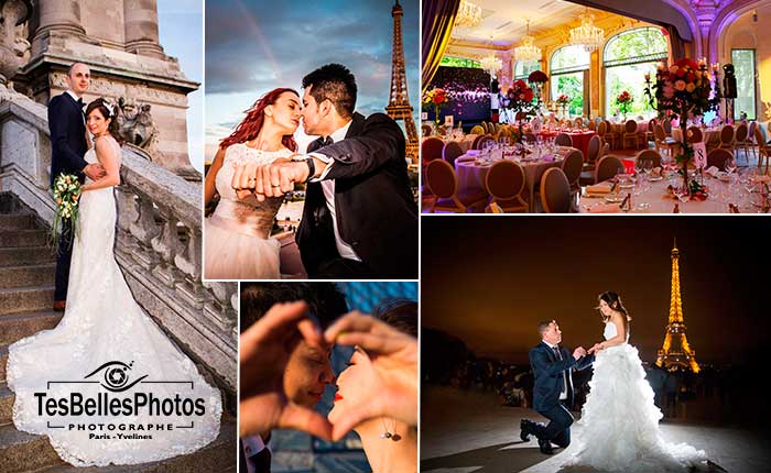 Photographe pour mariage Paris, photo et vidéo mariage à Paris