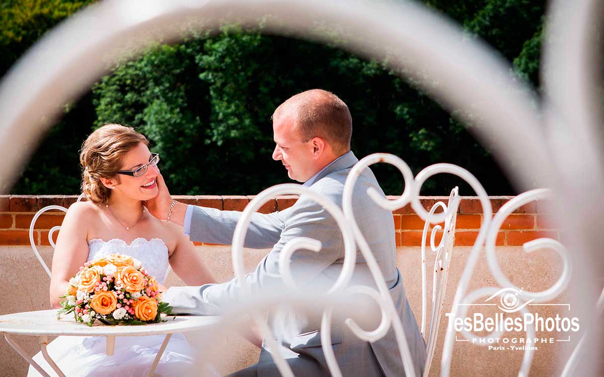 Photographe de mariage à Pontoise – reportage photo authentique et professionnel