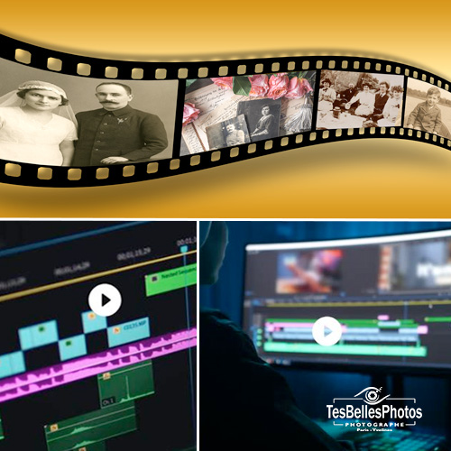 Montage vidéo personnalisé à partir de vos photos et vidéos
