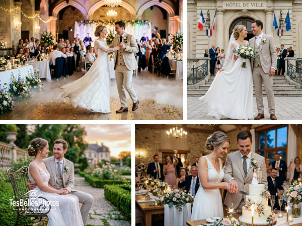 Photographe de mariage à Rambouillet – reportage photo authentique et professionnel